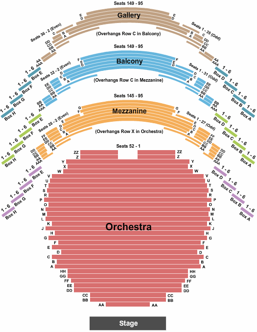 Carol Morsani Hall Jersey Boys Seating Chart